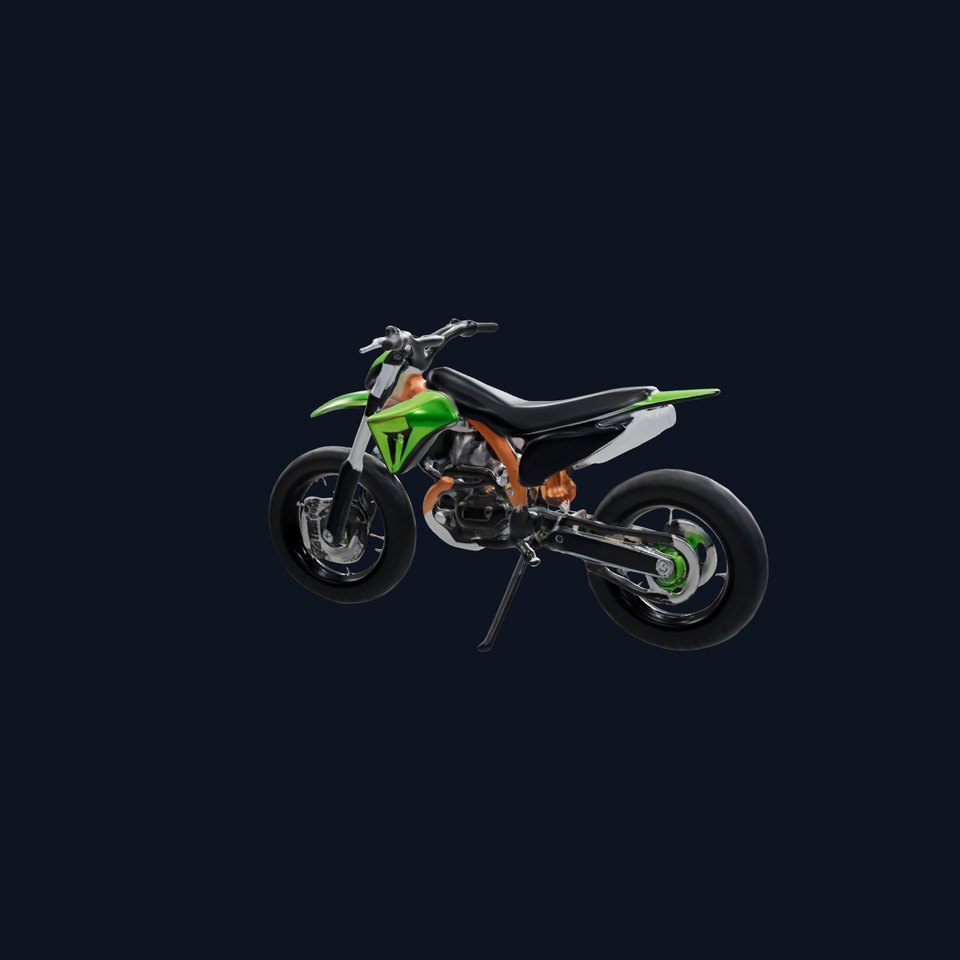 Offroad Motorcycle D Model Pack with HighQuality Textures